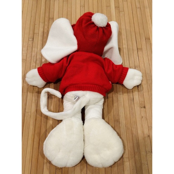 Vintage Commonwealth Christmas Mice Carolers Plush Stuffed Animal 1990 - Picture 4 of 5